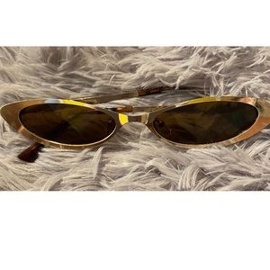 Cat eyed sunglasses